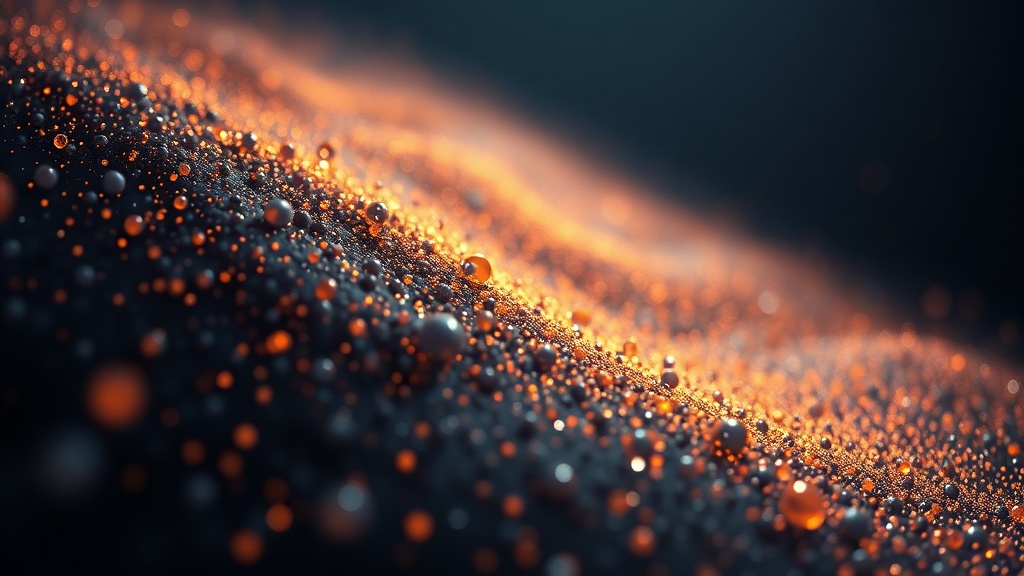 A fluctuating field-like background represented as many local modes.