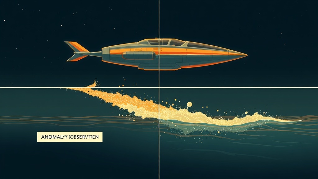 A measured trajectory reconstructed from sampled observations with uncertainty.